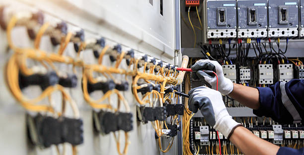 Professional Electrician technician working in Westbrook Center, CT